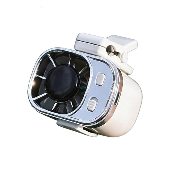 ZELVINN Portable USB Rechargeable Electric Fan Low Outdoor Clip Waist Fan for Offices Camping Travel Sports Enduring