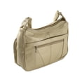 thumbnail image 5 of Women's Leather Organizer Purse Shoulder Bag Multiple Pockets Cross Body Handbag, 5 of 7
