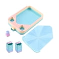 thumbnail image 4 of Bandeja de arte de diamantes con tapa clasificadora, organizador ergonómico versátil y antiarañazos para vistoso, 4 of 9