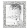 thumbnail image 2 of ArtToFrames 20" x 23" Platinum Baroque Luxe Picture Frame, 20x23 inch Silver Wood Poster Frame (WOM-5265),  Pack, 2 of 7