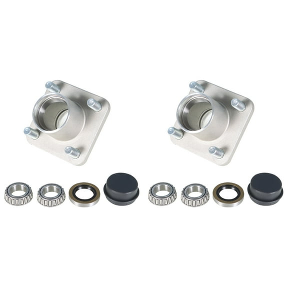 EPOTOOR 2X Front Wheel Hub Assemblies For EZGO Golf Carts PDS TXT/ Medalist G&E US 2001 