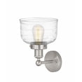 thumbnail image 3 of 616-1W-SN-G713 Innovations Lighting Bell - 1 Light Wall Sconce In Industrial Style-10 Inches Tall and 6.5 Inches Wide-Brushed Satin Nickel, 3 of 3