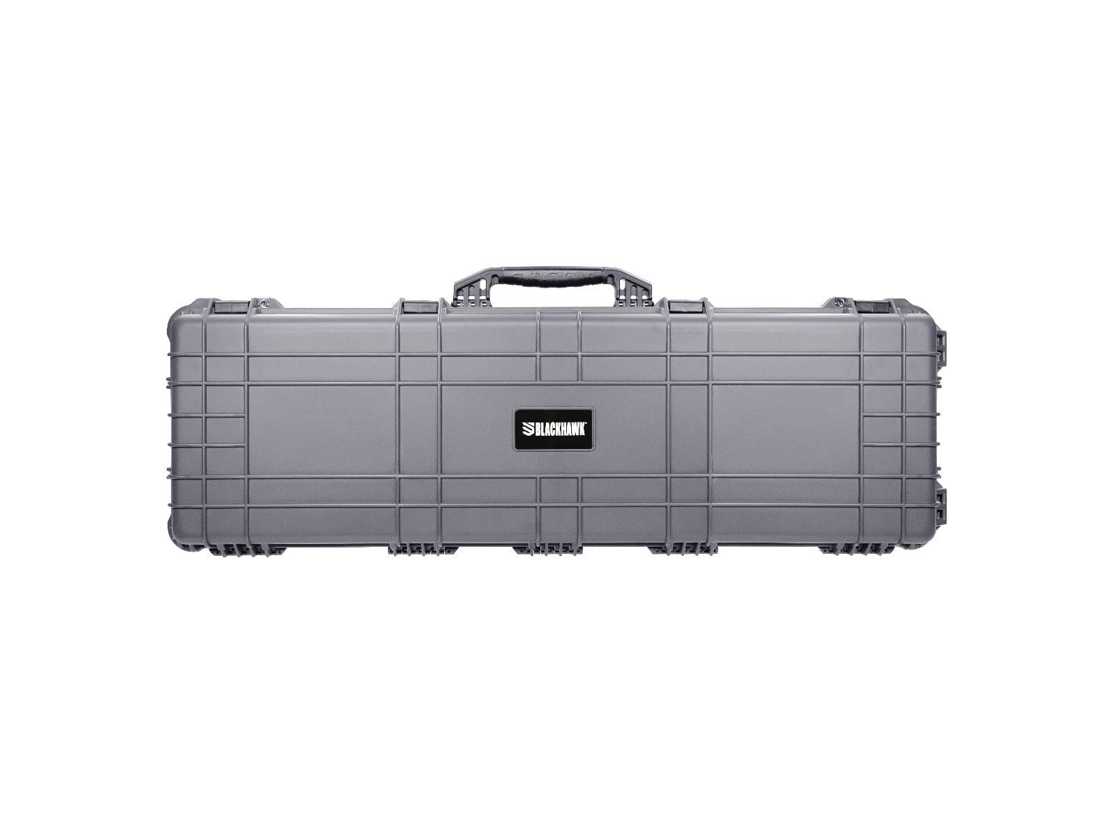 BlackHawk 38in Waterproof Roller Hard Rifle Case w/Foam, Gray
