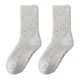 thumbnail image 1 of 1 par de calcetines de invierno para mujer, muy elásticos y acogedores, gruesos, de forro polar de doble cara, cálidos y suaves., 1 of 8
