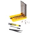 thumbnail image 2 of Juego de minidestornilladores 45 en 1, kit de herramientas de brocas de reparación pequeñas y precisas con eje de extensión de pinzas, 2 of 8