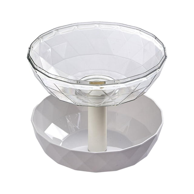 Frutero Porta Verduras Cesta de Almacenamiento de Frutas Resistente Multifunción Soporte para Claro