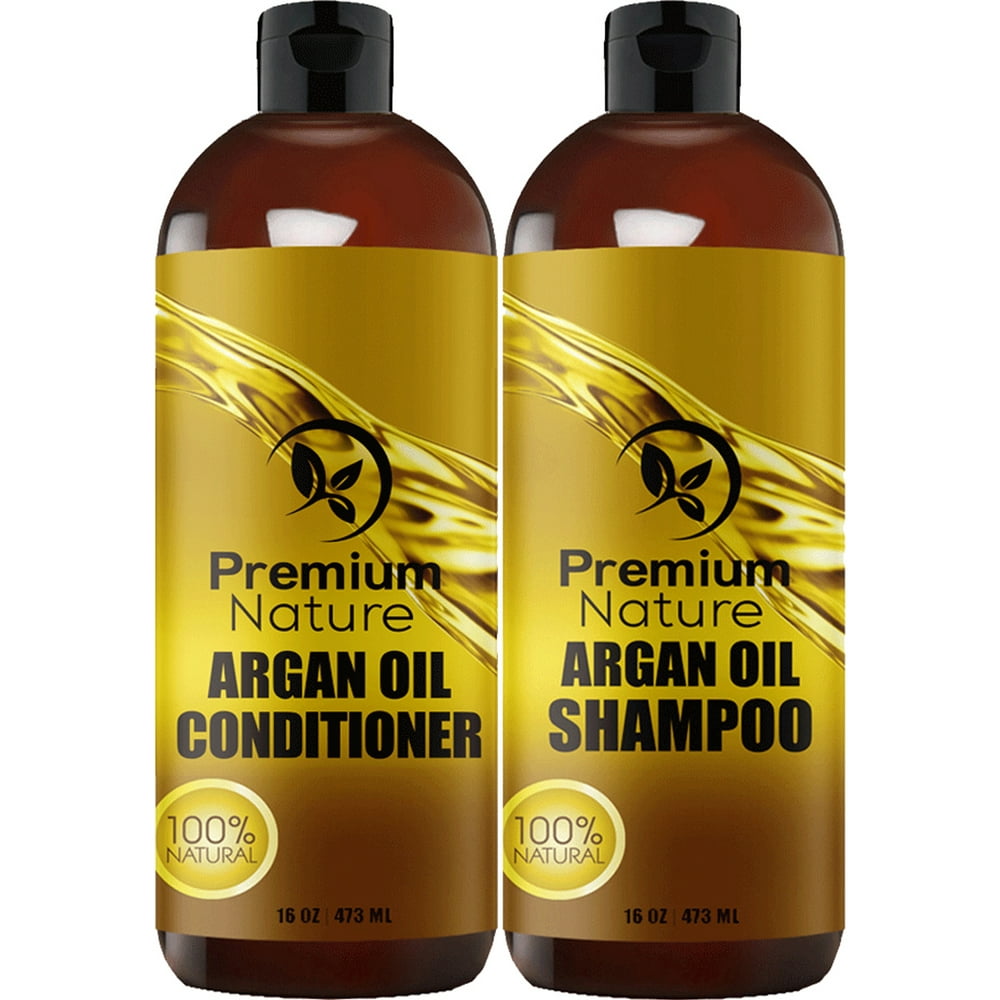 Argan Oil Shampoo and Conditioner Set Sulfate Free All