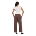 thumbnail image 4 of Forever 21 Women’s Barrel Leg Joggers with Side Stripe Detail, Relaxed Drawstring Sweatpants for Casual Everyday Styling, XS-XL, 4 of 6