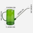thumbnail image 4 of Self Watering Pots Watering Cans For Outdoor Plants,1.5L Stainless Steel Long Spout Watering Pot, Household Plastic Watering Pot, Garden Potted Watering Pot, Large Capacity Watering Pot, 4 of 6