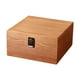 thumbnail image 2 of Caja de madera con cierre frontal para recuerdo de boda, caja de regalo sin terminar, caja de recuerdo M. Brown, 2 of 9