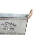 thumbnail image 4 of Baohd Retro Iron Plants Flower Bucket Planter Pail Metal Flower Vase Home Decor L, 4 of 8