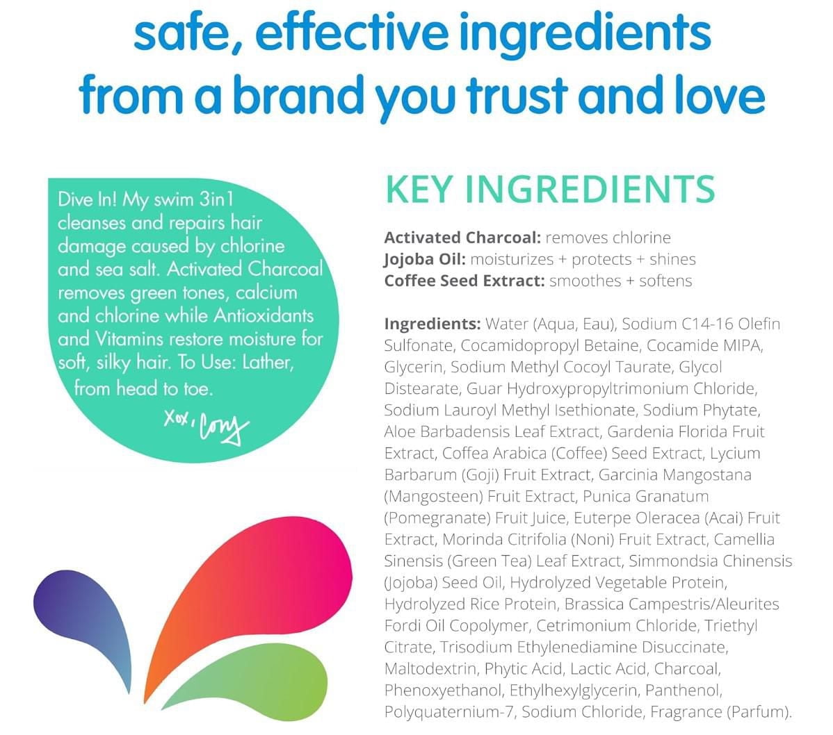 SOCOZY SWIM SHAMPOO 3EN1 311ML