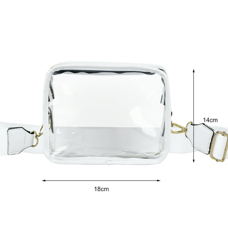 Clearance! Lotpreco Clear Bag Stadium Approved, Clear Crossbody Bag with  Adjustable Strap Clear Stadium Bag for Concerts Sports