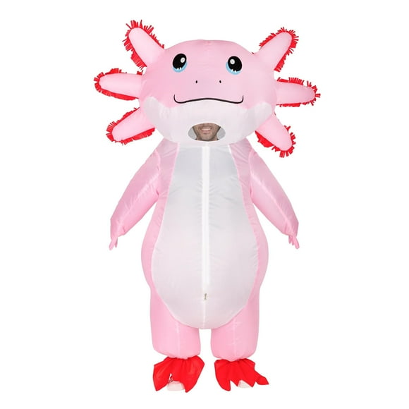 Disfraz inflable Orion Disfraces de axolotl para adulto, color rosa