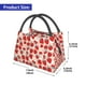thumbnail image 2 of Fotbe Red Strawberry Bolsa Térmica Portátil con Estampado, Bolsa de Entrega de Alimentos Aislada, Bolsa Reutilizable de Gran Capacidad para Comidas y Supermercado, 2 of 6
