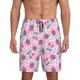 thumbnail image 1 of Balery Cherry Strawberry Pantalones cortos de pijama de punto de algodón para hombre con cinturilla y bolsillos-3X-Large, 1 of 6