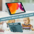thumbnail image 5 of for iPad Mini 7th Gen 8.3" 2024 Kids Case with 3D Butterfly Stand & Pencil Holder, Tablet Case with Adjustable Shoulder Strap, Shockproof Protective Cover for iPad Mini 6th Gen 8.3" 2021, Darkgreen, 5 of 7