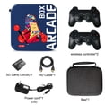 thumbnail image 3 of Mini Caja de videojuegos HDMI-Compatible 50 Simulators Gaming Console Con Controladores Tarjeta de Memoria Portátil Viaje Gamer Exhibidor 128G US Speravity EL005848-06B, 3 of 7