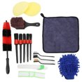 thumbnail image 1 of Juego De Cepillos Para Detalles, Portátil, Sin Rasguños, 16 Unidades/juego, Cepillo Para Ruedas, Universal, Multiusos, Para Rejillas De Ventilación Del Coche, Compartimentos Del, 1 of 8