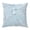 Teal, Blue, White, variant on Throw Pillow Covers 24x24 Inch, Brown Tropical Plants Decorative Pillow Cases for Couch Sofa Bed, Summer Palm Tree Rustic Botanical Cotton Linen Square Home Decor Pillowcases with Hidden Zipper