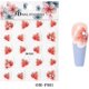 thumbnail image 2 of Beautiful Nails Design Rose Embossed 5D Sticker Decal Foil Nail Series Art Nail Transfer Flower Sticker Nail Tech Stuff 3pc, 2 of 2