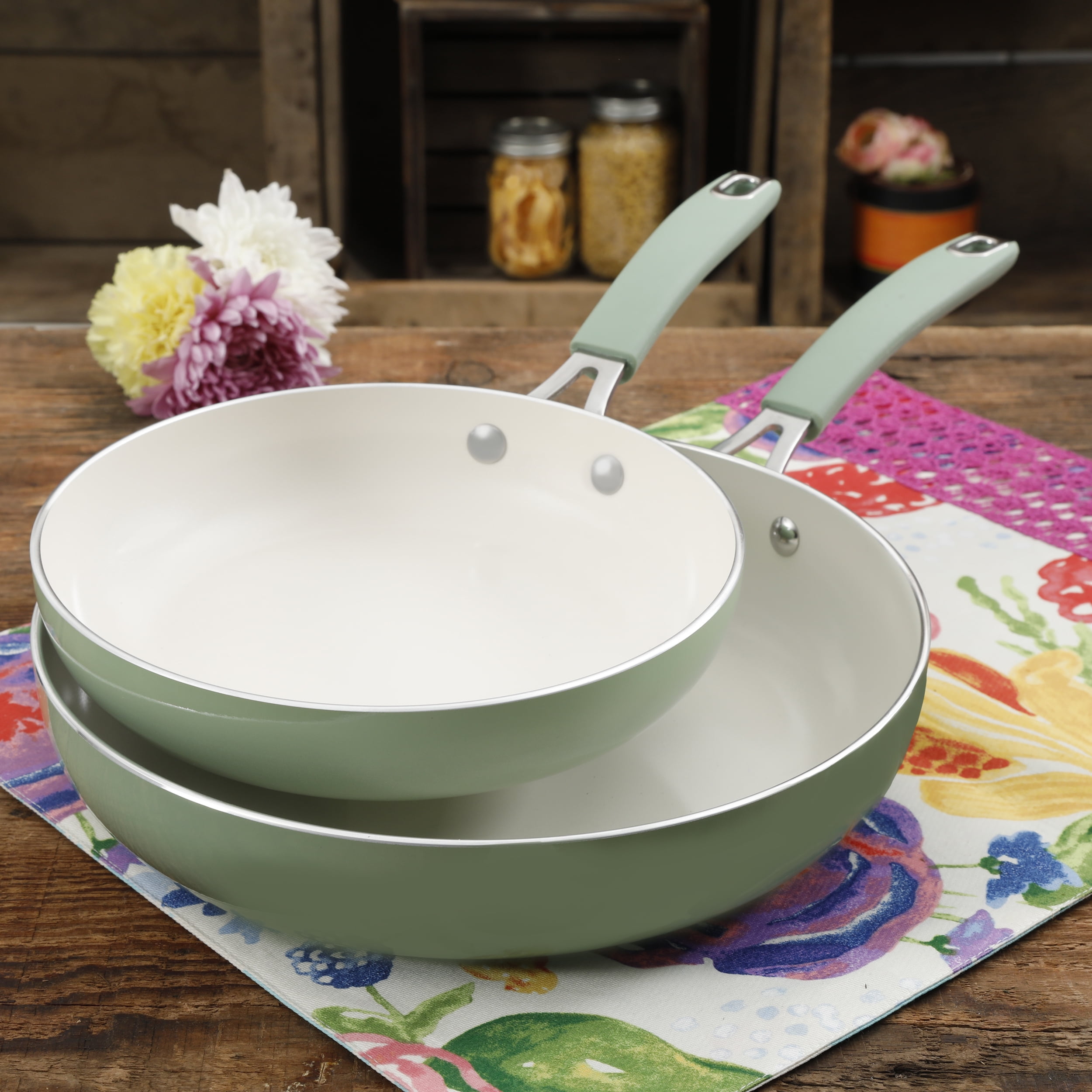 Pioneer Woman Classic Belly Ceramic (Walmart) Cookware Review