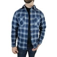 thumbnail image 2 of Victory Outfitters Men's Assorted Flannel Shirts w/ Snap Buttons - Navy - M, 2 of 3