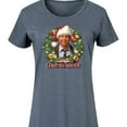 thumbnail image 3 of National Lampoon's Christmas Vacation - Clark Holiday Wreath - Women's Any Way Dress, 3 of 5