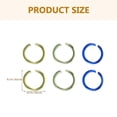 thumbnail image 2 of Connectors for Jewelry Making Open Jump Rings for Diy Projects Aluminum Assorted Color Used for Jewelry Making 2 Boxes, 2 of 4