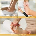 thumbnail image 6 of LQQBOX Feet Scrubber Handle Wooden Foot File Callus Remover Professional Pedicure Foot Rasp Removes for Cracked Heels Dead Skin Corn Hard Skin(2Pcs,Black), 6 of 7