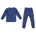 thumbnail image 3 of Soft Blend Childrens Pajama Set Two Piece Sleepwear With Comfortable Short Sleeve Top And Long Fit Pants For Kids, 3 of 6