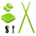 thumbnail image 1 of Air Electronic Drum Set Portable Tabletop Drum Machine with Virtual Sticks and Pedals for Beginner Practice, 1 of 4