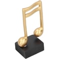 thumbnail image 2 of Music Decor Sculpture Statue, Fashionable Music Decorations, Lightweight Exquisite Craftsmanship For Desktop Decoration Ornaments Desktop Music Note Decoration, 2 of 8