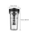 thumbnail image 2 of Bouteille de Café Transparente en Plastique Réutilisable Bouteille de Café Portable Bouteille de Boissons Réutilisable Bouteille de Jus, 2 of 8