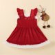 thumbnail image 4 of Vestido de Navidad para bebé sin mangas con lentejuelas rojas Disfraz de Navidad(5-6 años) Nituyy Vestido, 4 of 6