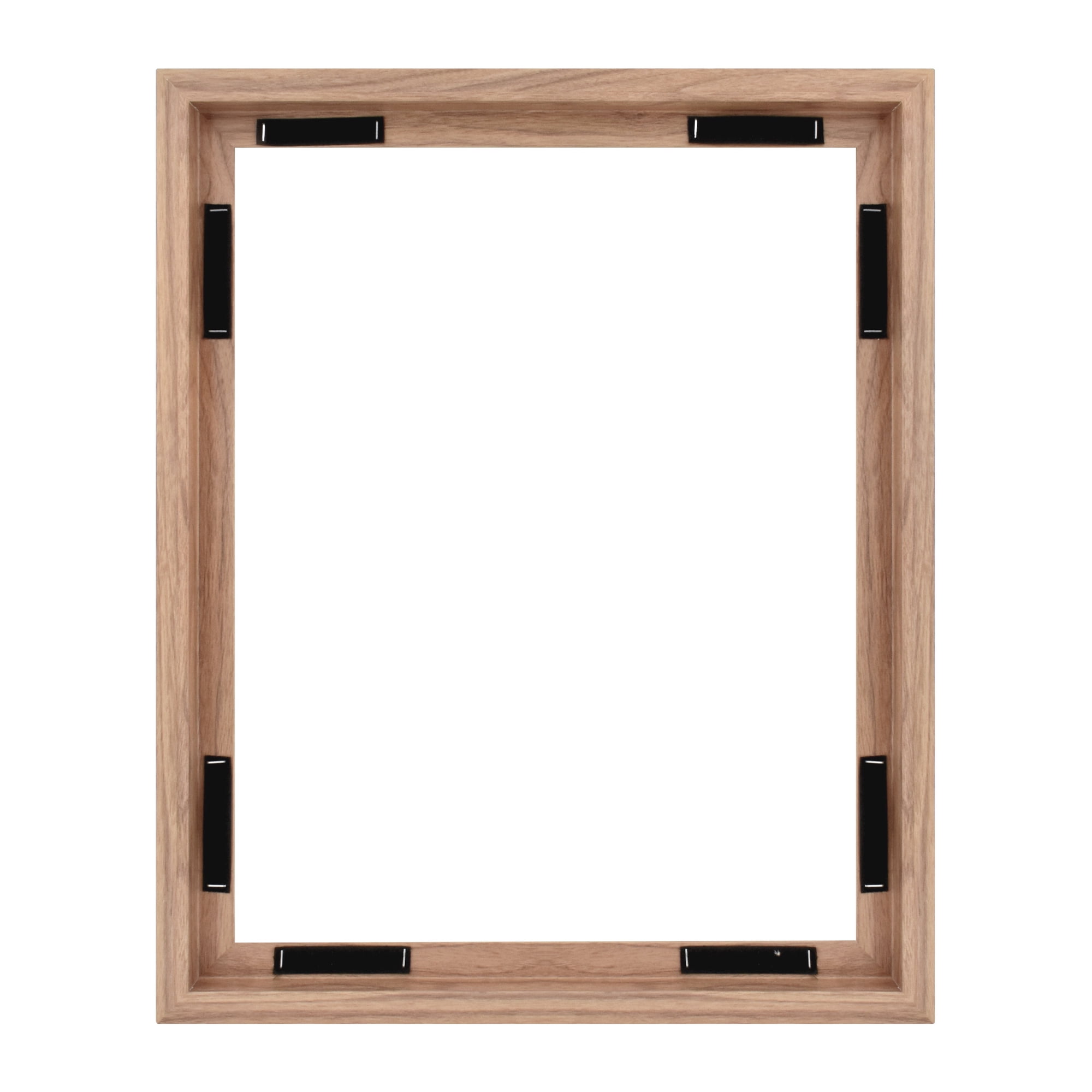 MCS 16X20 Canvas Float Frame Walnut Woodgrain