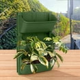 thumbnail image 4 of Vertical Wall Mounted Planter Pot - Ideal Hanging Flowerpot for Outdoor Gardening Patio and Yard with Hole for Optimal Health, 4 of 9