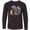 AB-Black, variant on Inktastic Colorful Lurking Gator Long Sleeve Youth T-Shirt