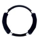 thumbnail image 1 of Funda protectora para volante de coche, cómoda, de 15 pulgadas, antideslizante, duradera y para SUV. Negro, 1 of 7