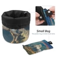 thumbnail image 4 of PhooArto Drawstring Cosmetic Bag, Barrel Shaped Portable Travel Makeup Bags, Rainbow Unicorn Painting Large Capacity Waterproof Multifunctional Bucket Toiletry Bag, 4 of 6