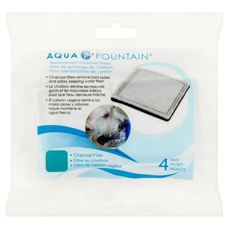 Aqua Pet Fountain Filters, 4 ct