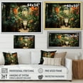 thumbnail image 4 of Designart "Bathroom Toilet Fresh botanics I" Bath & Laundry Wall Art Print, 4 of 5