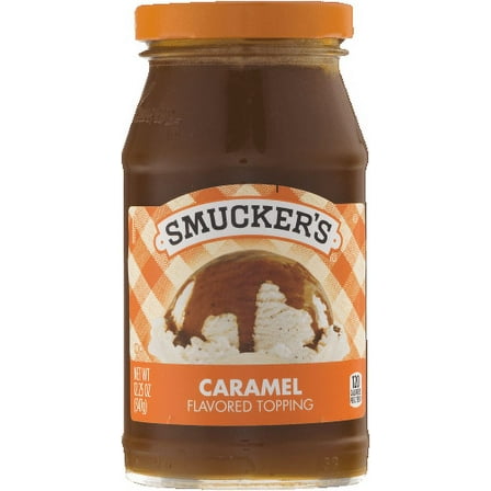 Smucker's Caramel Flavored Topping - 12.25oz (Pack of 10)