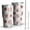 White Cow Strawberry, variant on 30oz White Cow Milk Cloud Pattern Tumblers Stainless Steel Tumbler with Lid and Straw,Vacuum Insulated Double Wall Travel Tumbler Cups Mug with Cleaning Brush for Coffee,Tea