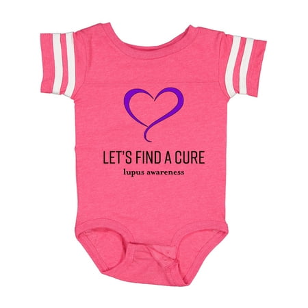 

Inktastic Let s Find a Cure- Lupus Awareness Gift Baby Boy or Baby Girl Bodysuit