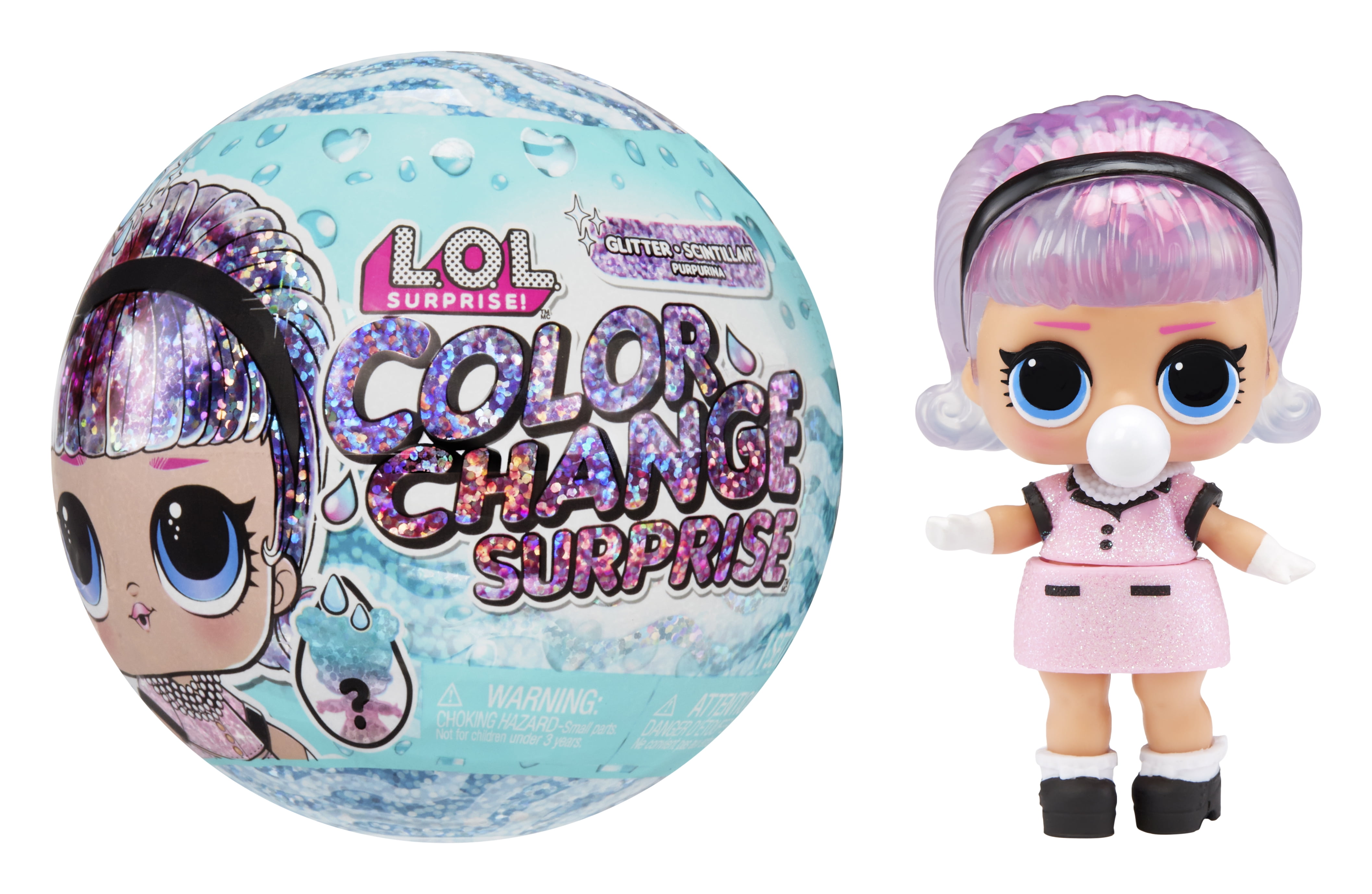 1 Authentic LOL Surprise Glitter Series Ball Sealed Big Sister Doll In Hand HTF 