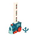 thumbnail image 2 of Tren de Rally de dominó automático para niños juguete educativo de Ehuebsd 16x105x7cm con luz de sonido bloques coloridos regalo, 2 of 9