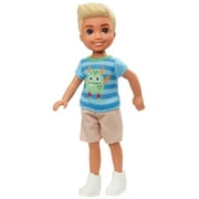 ​Barbie Club Chelsea Boy Doll (6-inch Blonde) Wearing Monster-Themed Outfit