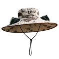 thumbnail image 2 of Outdoor Wide Brim Sun Hat with 2 Solar Fan Sun Bucket Hat for Men Women UPF 50+ Bucket Fishing & Beach Hat with Fan Built in, 2 of 6