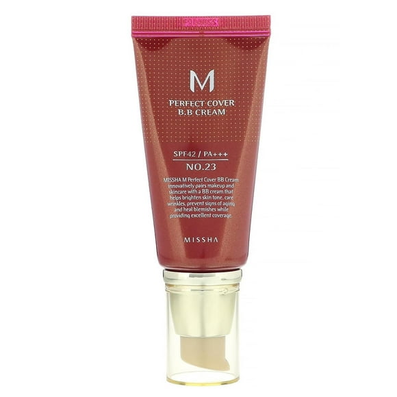 Crema BB MISSHA M Perfect n.º 23, color beige natural, SPF42, 50 ml